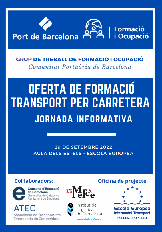 OFERTA DE FORMACIÓ TRANSPORT PER CARRETERA